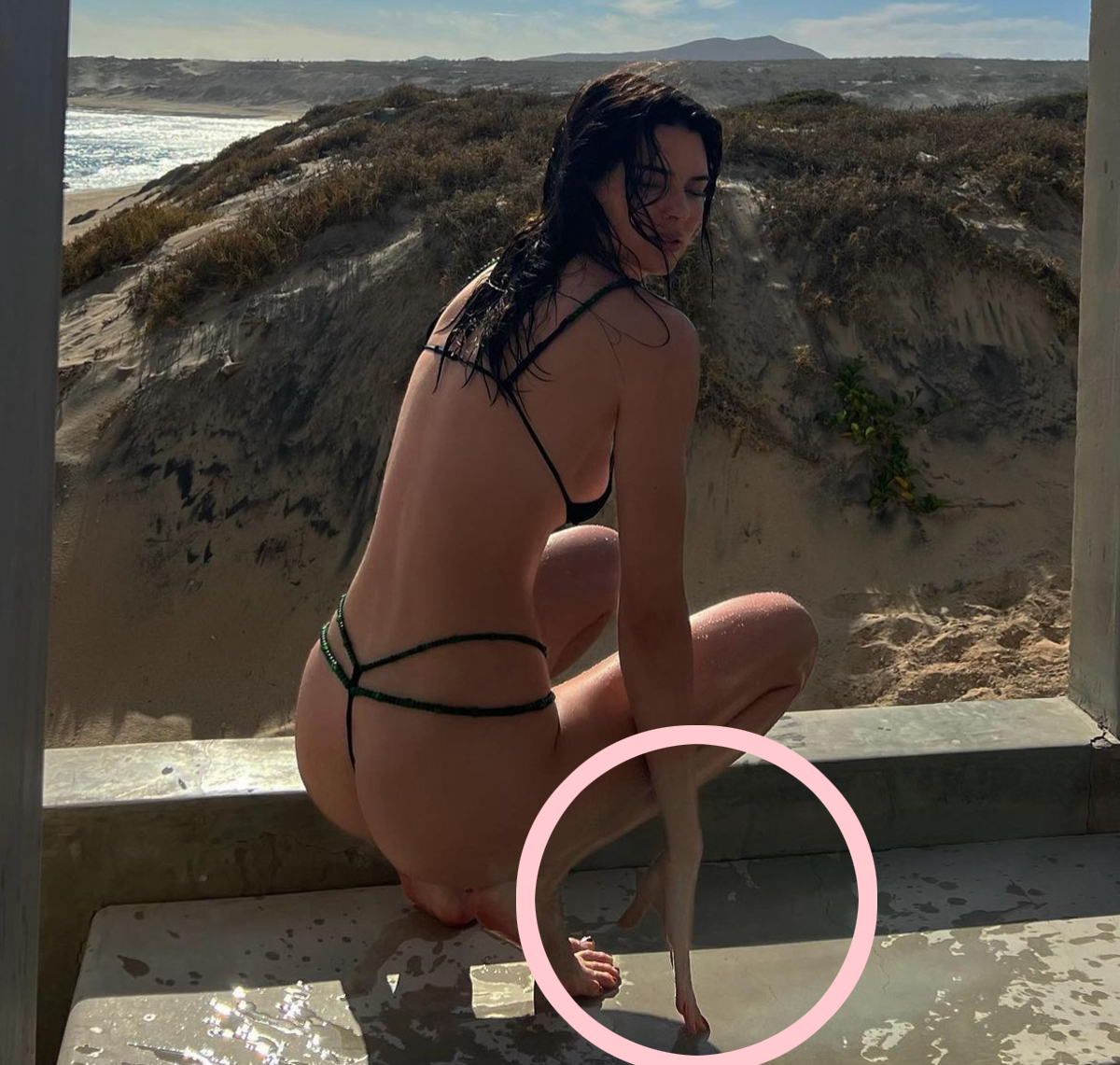 Fans Call Out Kendall Jenner For Photoshop Fail In New Bikini Pictures!