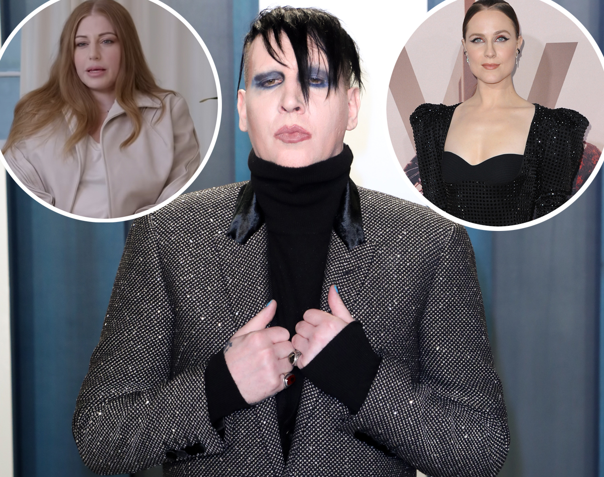 #Marilyn Manson Accuser Now Says Sexual Abuse Allegations Were ‘False’ — Claims She Was ‘Manipulated’ By Evan Rachel Wood!
