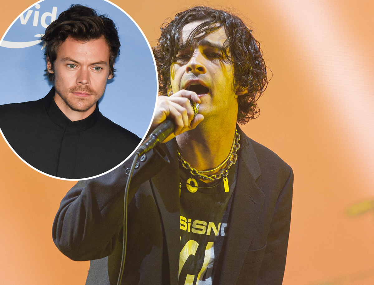The 1975’s Matty Healy Under Fire After Accusing Harry Styles Of Queerbaiting! – Perez Hilton