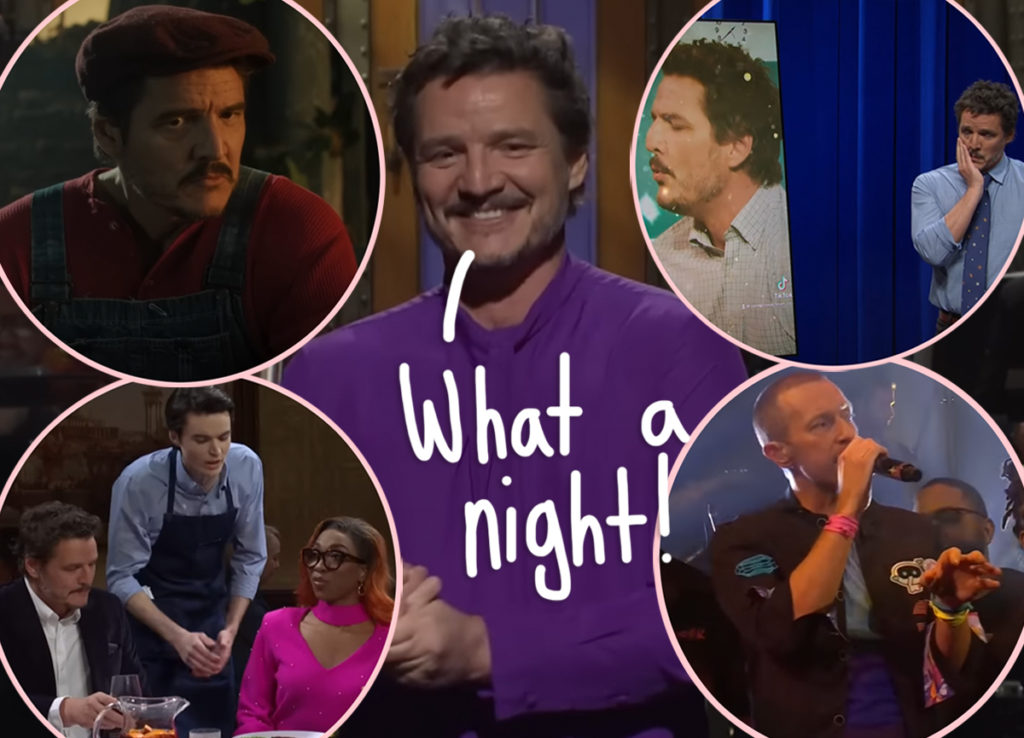 Pedro Pascal & Coldplay Take Over Saturday Night Live Check Out The