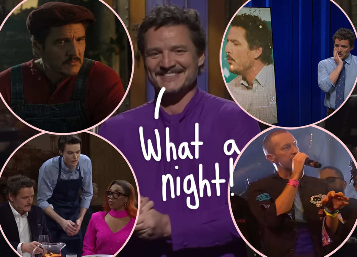 Pedro Pascal & Coldplay Take Over Saturday Night Live – Check Out The Highlights HERE!