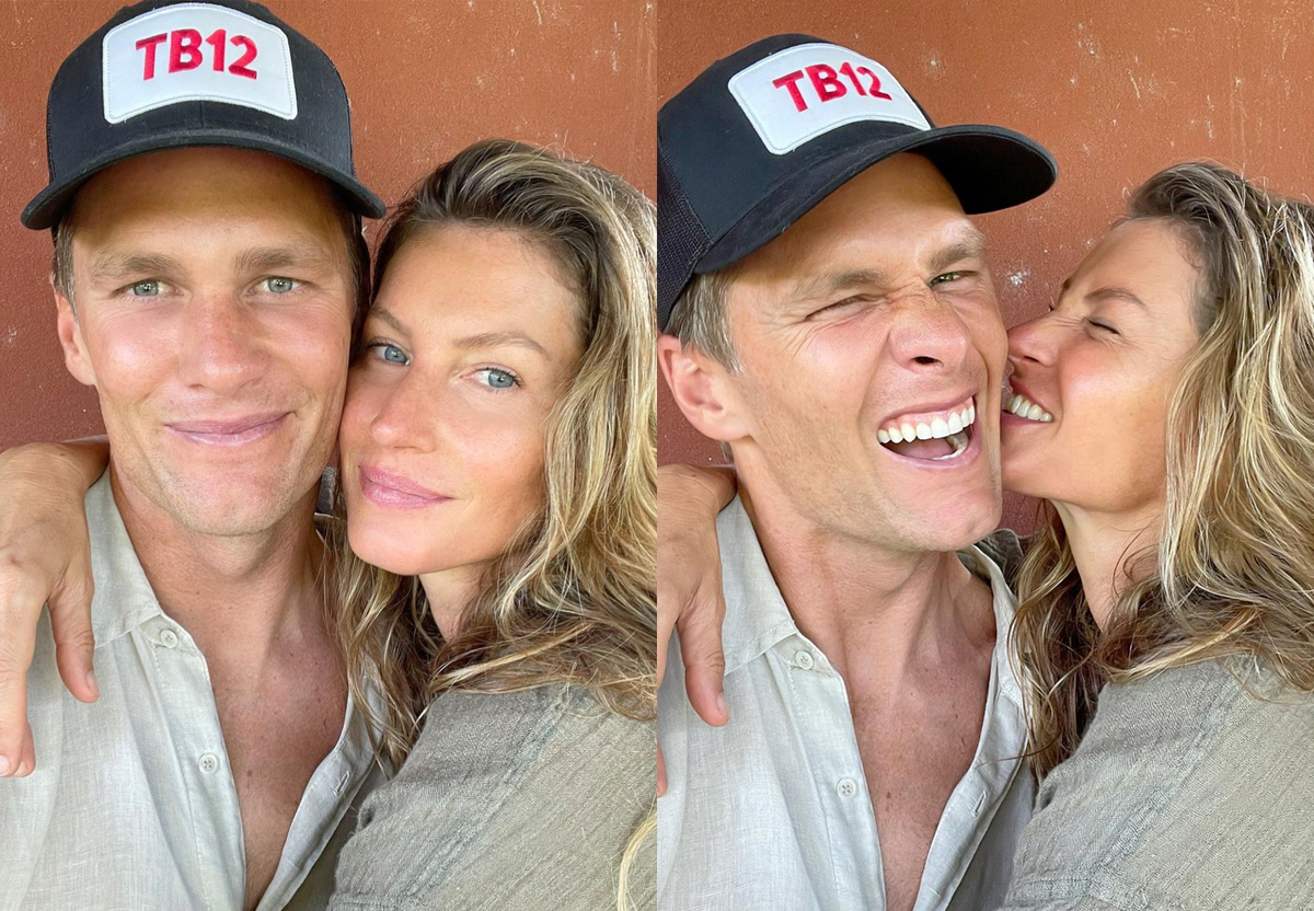 #Shade & Doggies! See Tom Brady & Gisele Bündchen’s VERY Different Valentine’s Day Posts From Last Year!