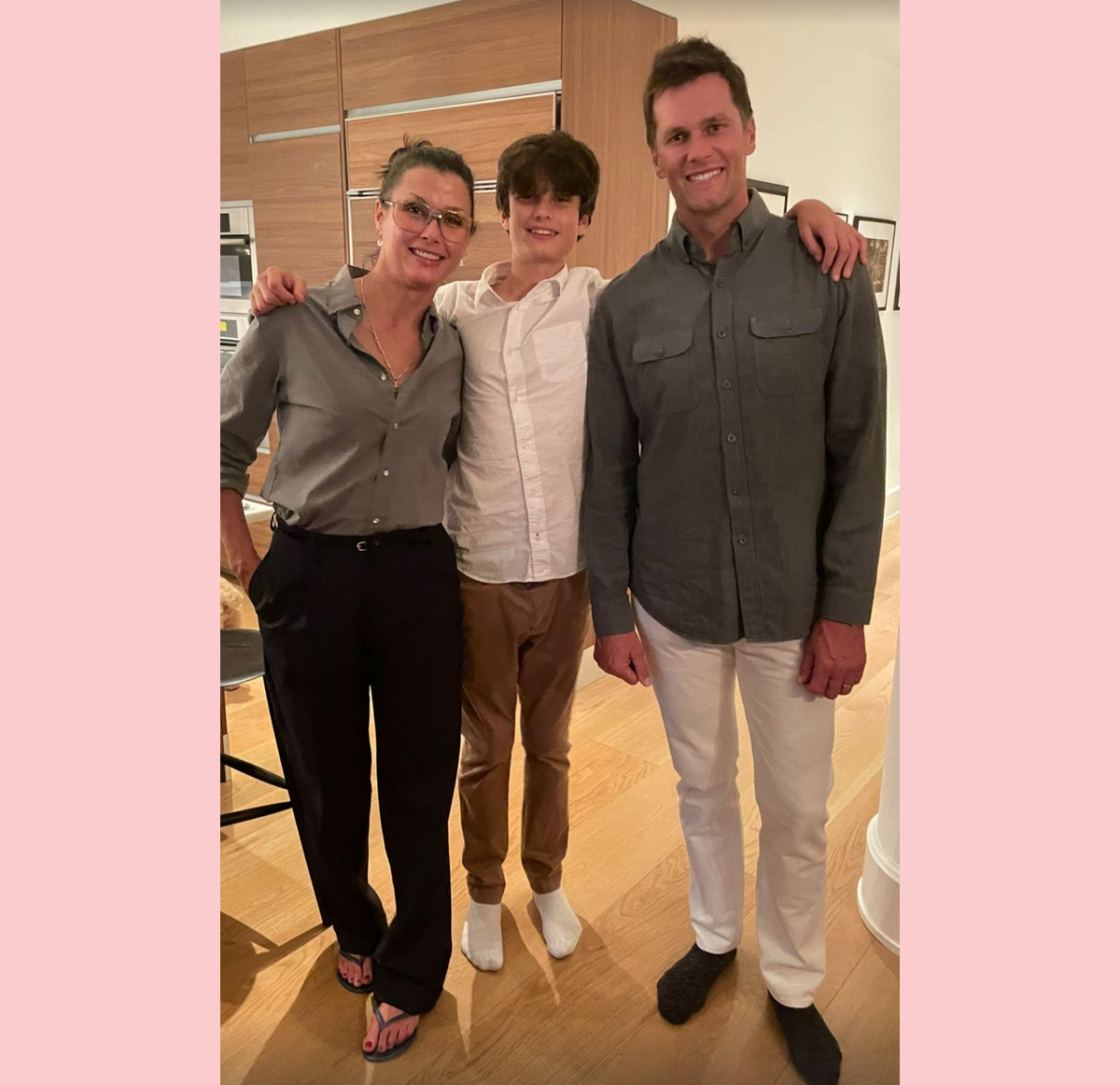 Tom Brady and Bridget Moynahan with son Jack