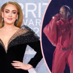 Fans Can’t Get Enough Of Adele Shushing People Ahead Of Super Bowl Halftime: ‘I’m Just Here For Rihanna’