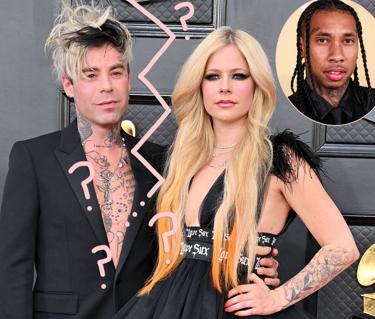 #Avril Lavigne Breaks Off Engagement With Mod Sun — But His Rep Says Split Is ‘News To Him’??