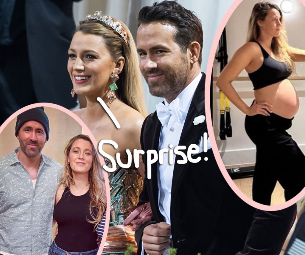 Blake Lively & Ryan Reynolds Subtly Announce Birth Of 4th Baby LOOK