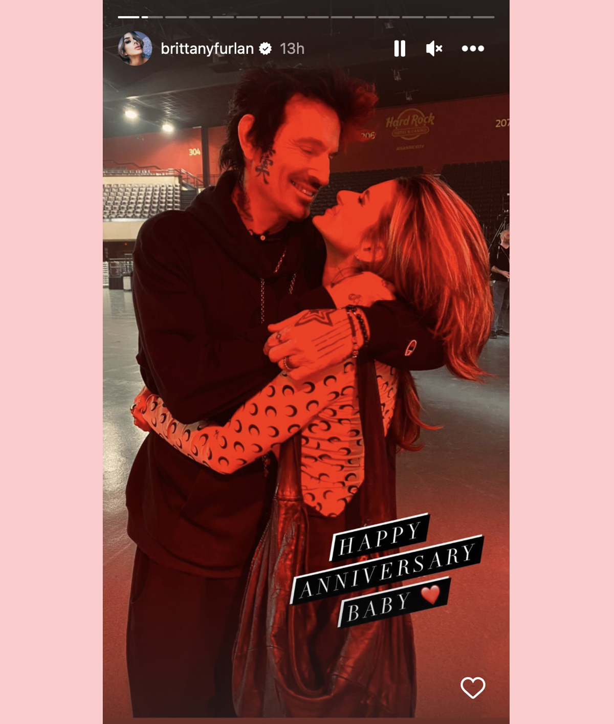 Tommy Lee And Brittany Furlan Celebrate 4th Wedding Anniversary Amid