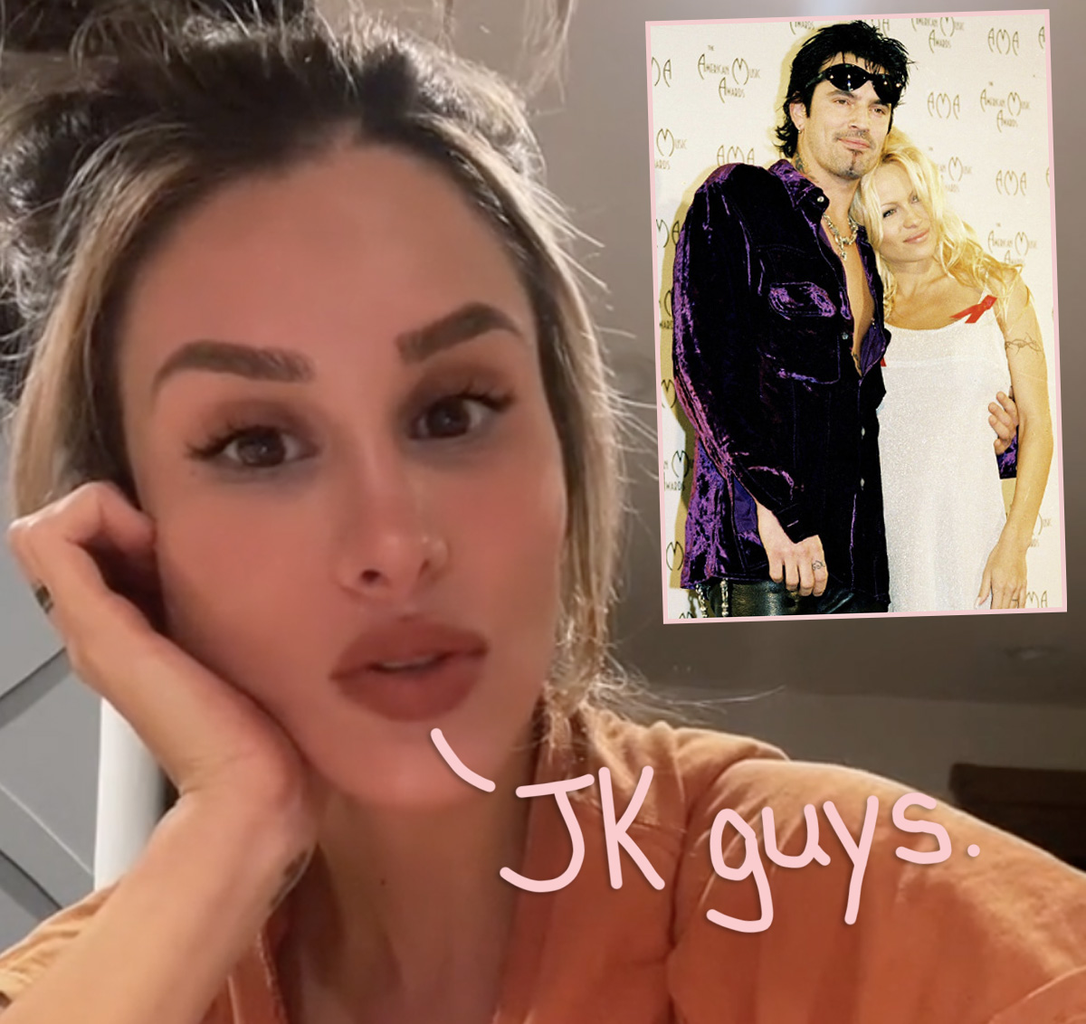 Tommy Lee’s Wife Brittany Furlan Says She Only Intended To Shade HERSELF With Pamela Anderson TikTok!