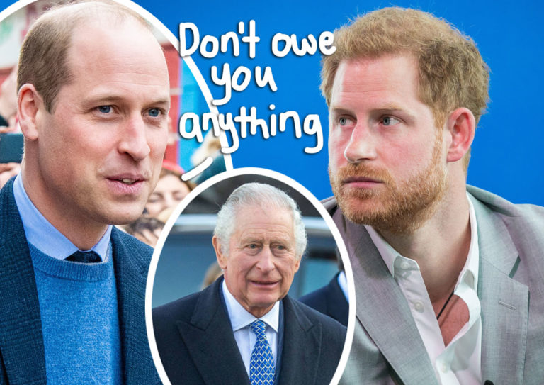 King Charles & Prince William Won't Apologize To Prince Harry Still