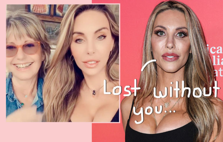 Olivia Newton Johns Daughter Chloe Lattanzi Gives Heartbreaking Speech At Moms Australian 5080