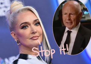 Erika Jayne Blows Up At Paparazzi After Ex-Husband Tom Girardi's