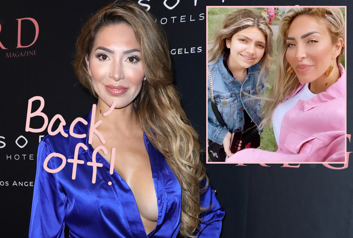 #Farrah Abraham Slams Fans Who Called Her Out For Allowing 14-Year-Old Daughter’s Six New Facial Piercings!