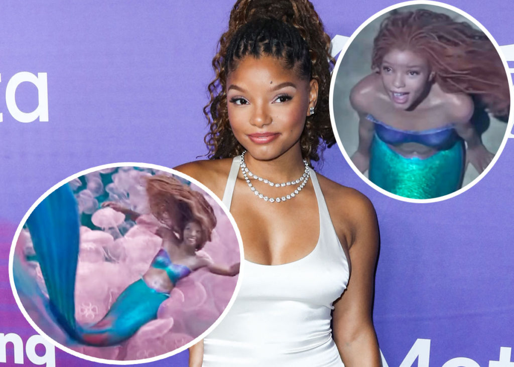 Halle Bailey Opens Up About The Little Mermaid Racist Backlash Perez Hilton