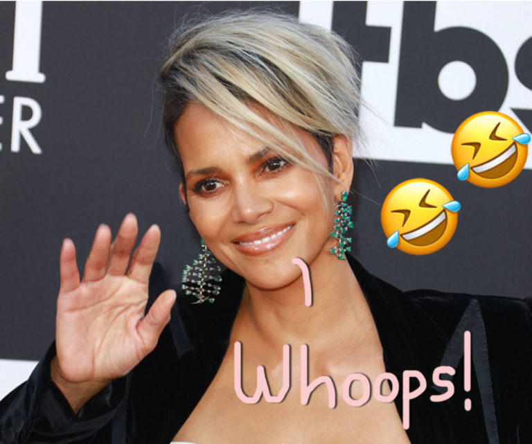 Halle Berry Shares Hilarious Video After Falling Flat On Her Face At(00)