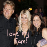 Jessica Simpson's Estranged Parents Reunited For Dad Joe's Birthday! Look!