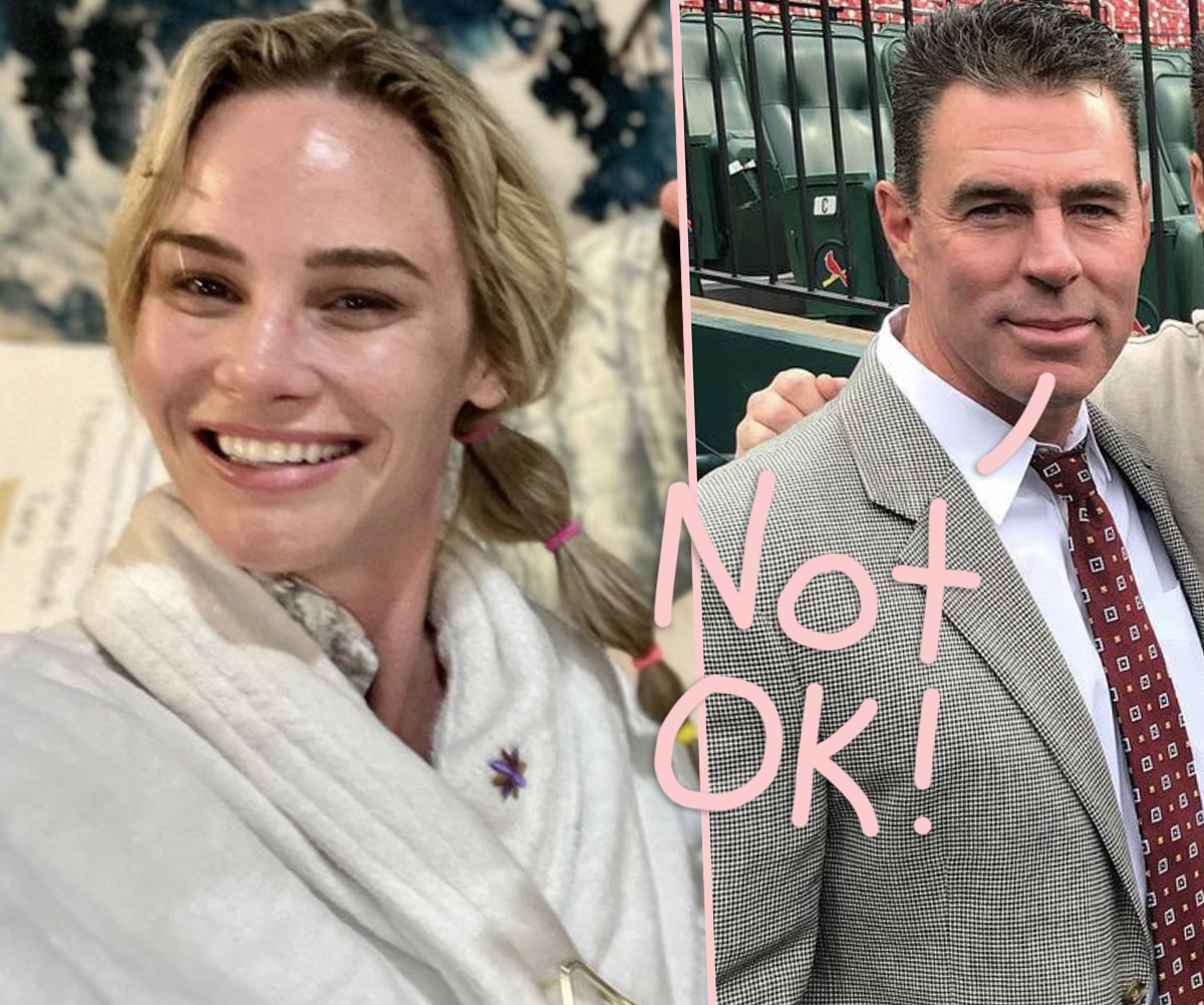#Jim Edmonds Blasts Meghan King For Ditching Kids With Nanny For ‘Narcissism Retreat’ — And She Responds!