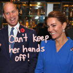 Princess Catherine Playfully Smacks Prince William's Butt On BAFTAs Red Carpet -- WATCH!