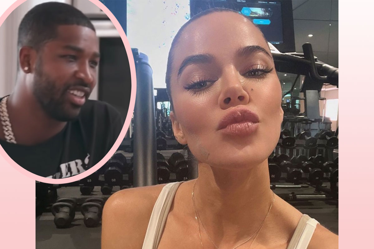 #Khloé Kardashian’s Latest Sexy Gym Selfie Has Fans Worried! Only Partially Because Of Tristan Thompson…