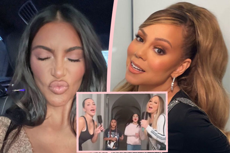 Kim Kardashian And Mariah Careys Daughters Team Up For Iconic Tiktok