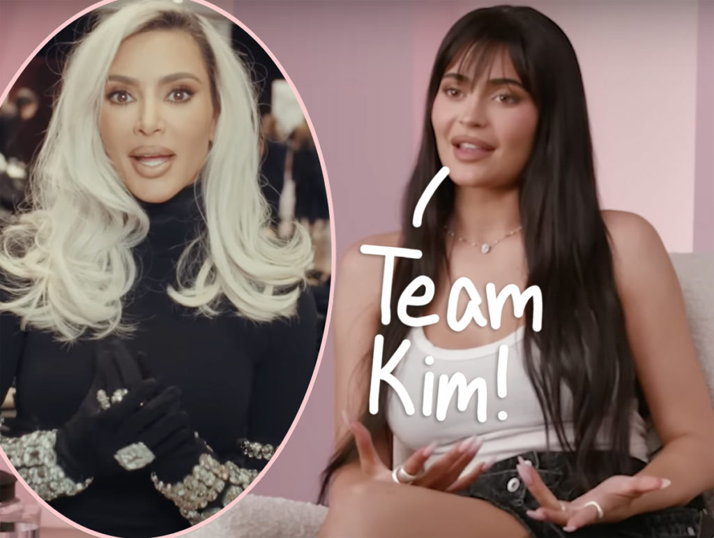 Kylie Jenner Says Kim Kardashian Is Her Favorite Sister 'Right Now' As Both  Are Dealing With Difficult Breakups - Perez Hilton