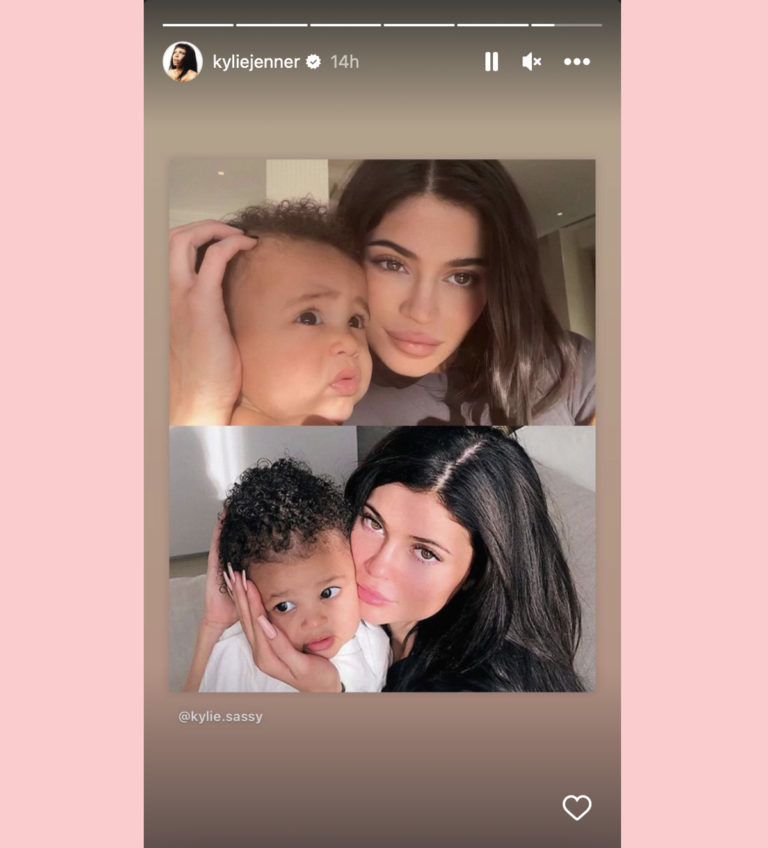 Kylie Jenner's New Pics Prove Son Aire Looks JUST LIKE Daughter Stormi