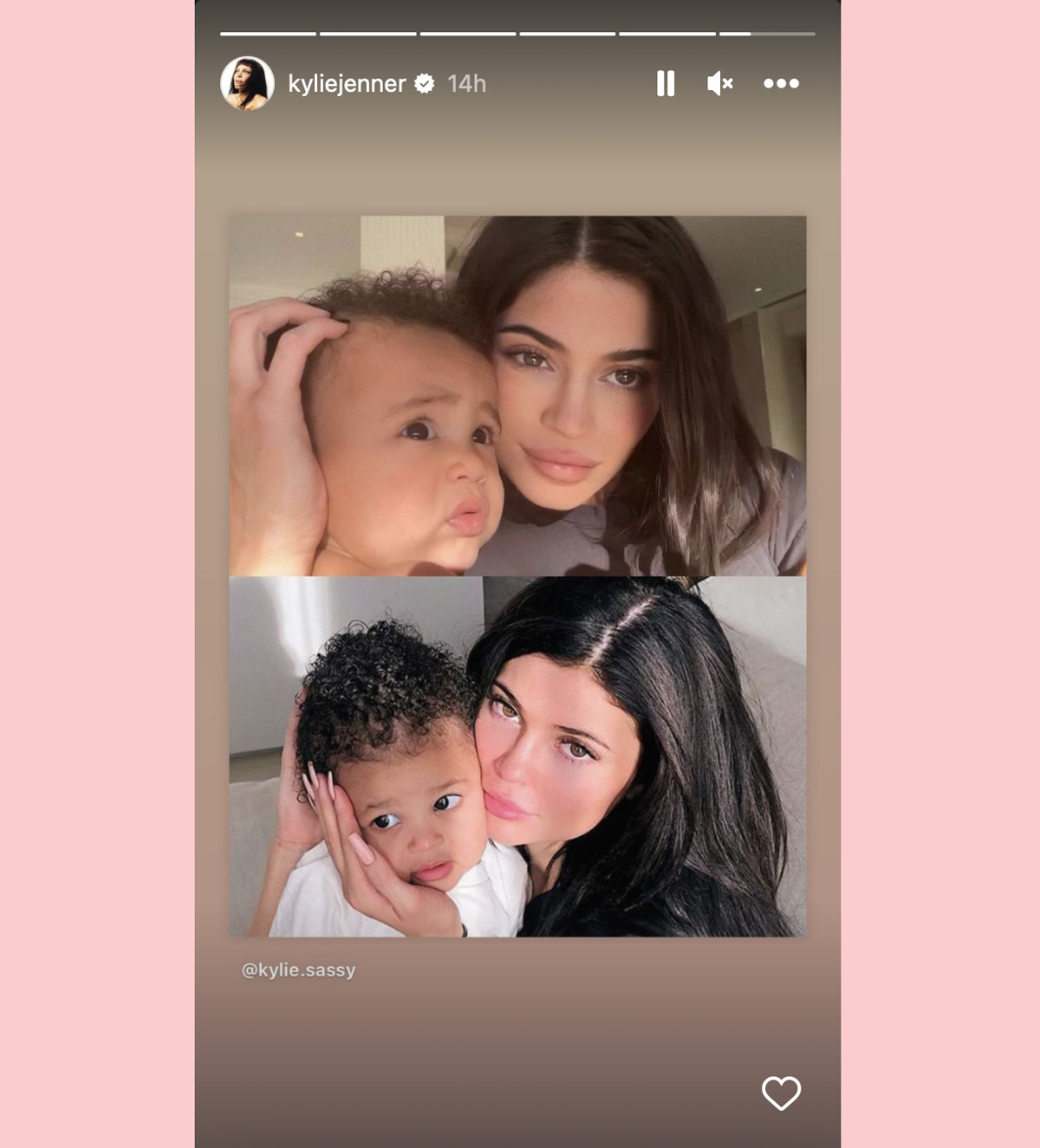 Kylie Jenner's New Pics Prove Son Aire Looks JUST LIKE Daughter Stormi! This Is SO Cute!