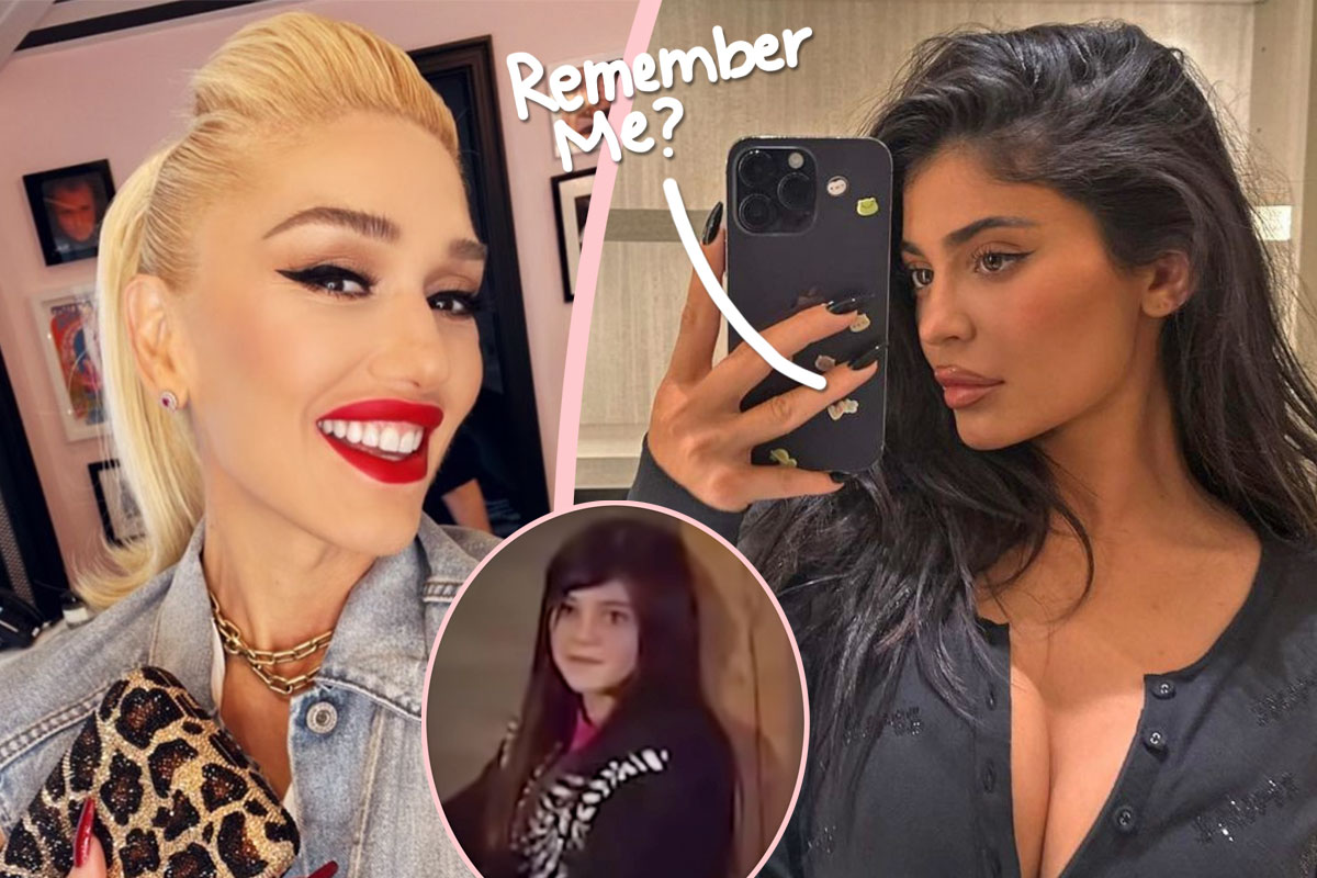 #Gwen Stefani Responds To Kylie Jenner’s ADORABLE Throwback Vid Of Them Singing Together! WATCH!
