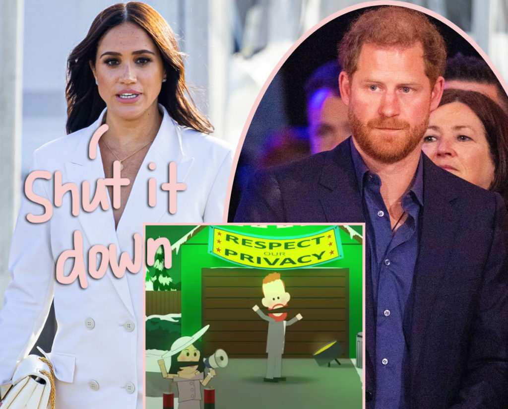 Meghan Markle Has Been 'Upset & Overwhelmed' For DAYS By South Park ...