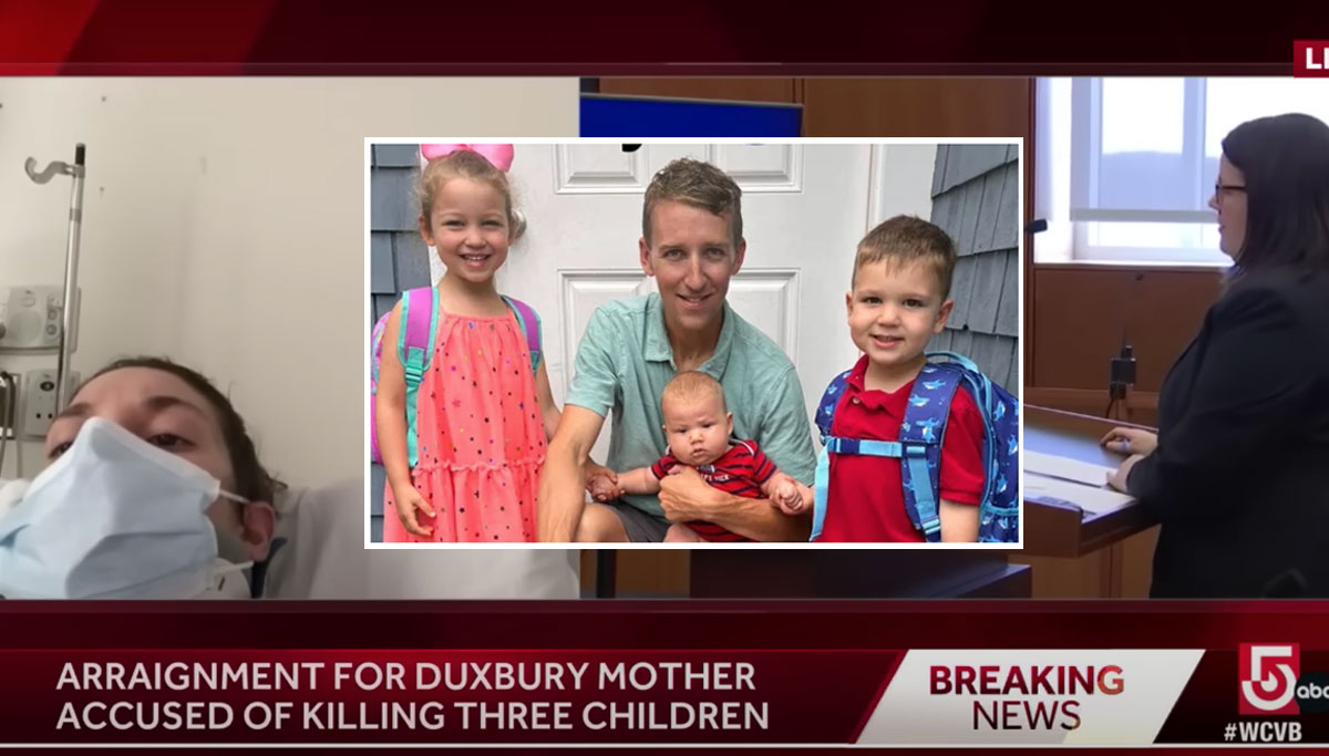 #Massachusetts Mom Claims She Heard ‘Male Voice’ Telling Her To Kill Her 3 Children