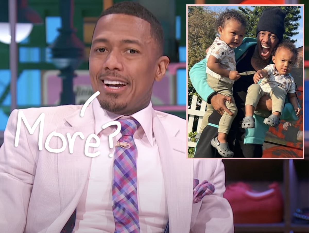 Nick Cannon Says ‘God Decides’ When It’s Time To Stop Having Kids…! – Perez Hilton