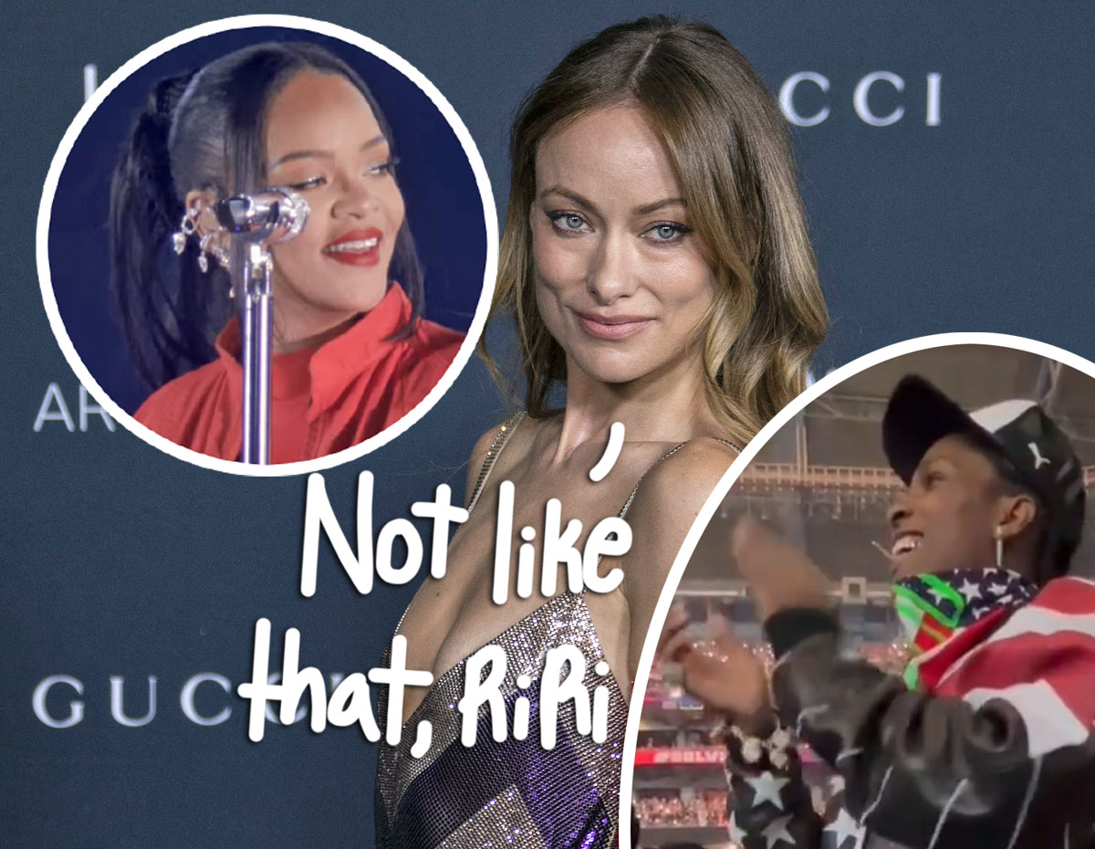 #Olivia Wilde Claps Back At Backlash After Calling A$AP Rocky ‘Hot’ During Rihanna’s Super Bowl Halftime Show!