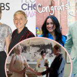 Prince Harry & Meghan Markle Celebrate Ellen DeGeneres' Surprise Vow Renewal With Portia De Rossi -- WATCH!
