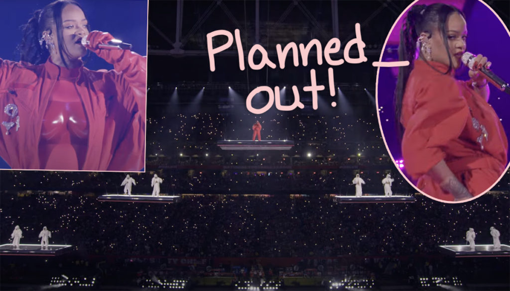 So THIS Is Why Rihanna Let Her Super Bowl Halftime Performance Serve As Her Pregnancy  Reveal! - Perez Hilton