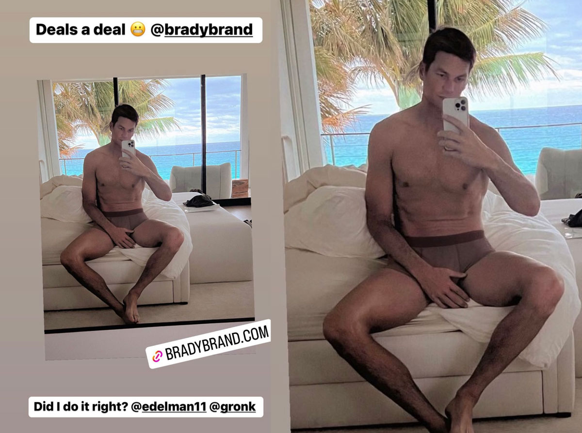 Single And Retired Tom Brady Is Already Posting Thirst Traps! 