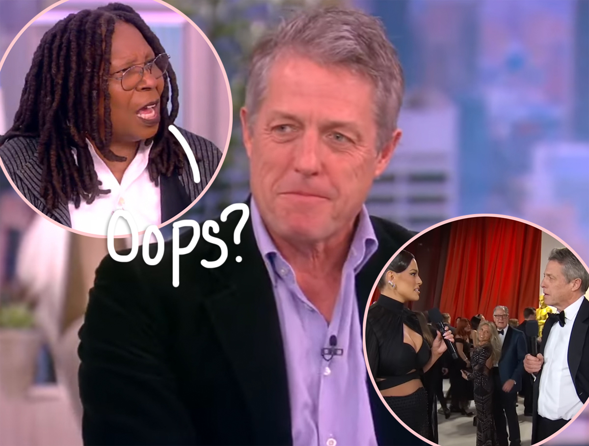 #Fans Are PISSED The View Didn’t Ask Hugh Grant About Rude Ashley Graham Oscars Interview While He Was On!