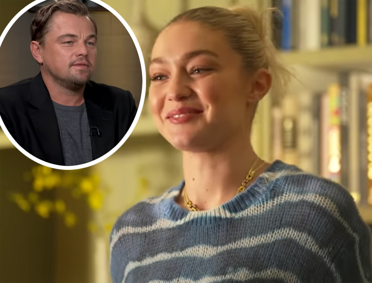 #Back On??? Leonardo DiCaprio & Gigi Hadid Spend ‘Nearly Entire Night’ Together At Pre-Oscars Party!