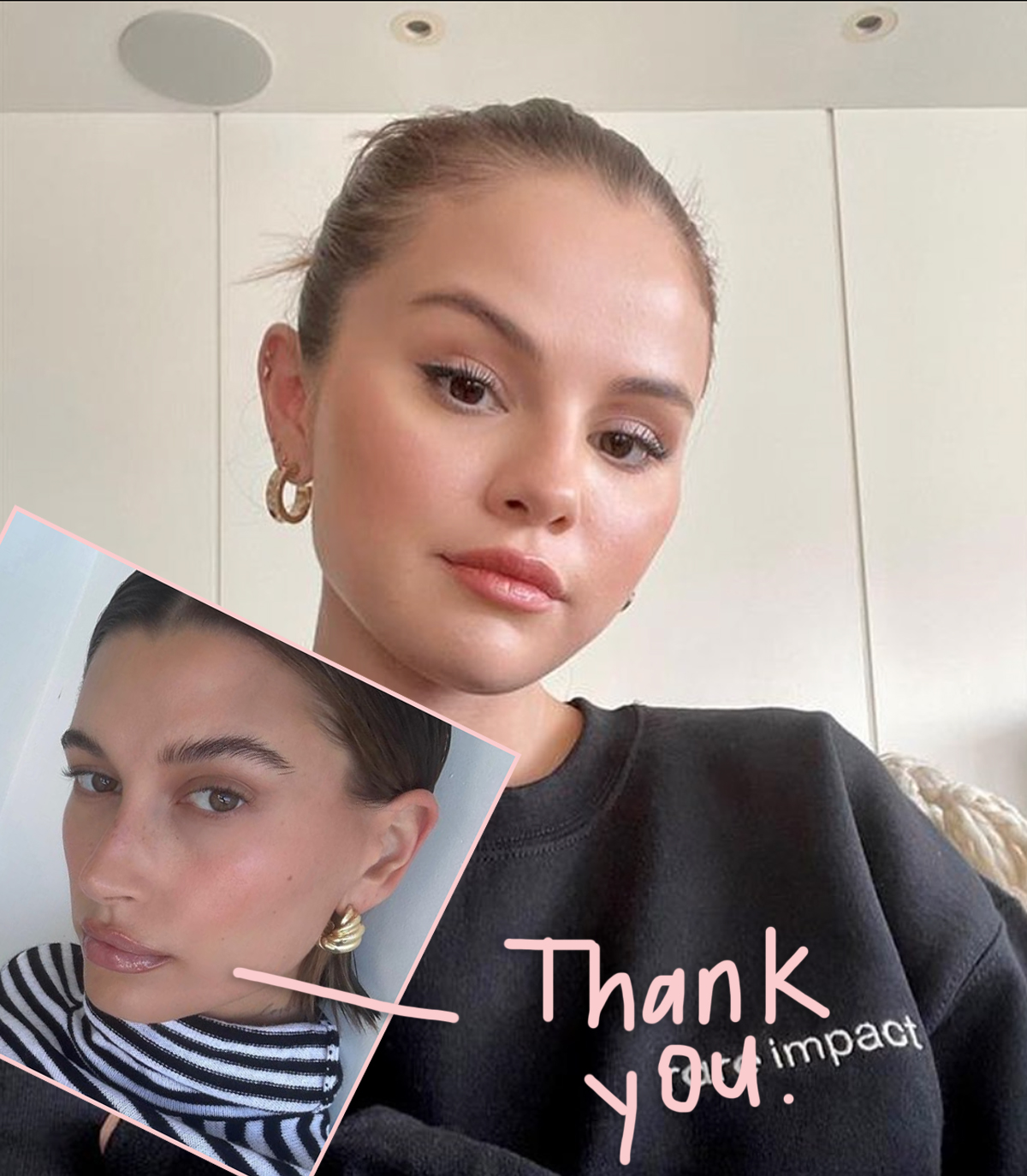 #Hailey Bieber Thanks Selena Gomez ‘For Speaking Out’ — Says They’re Trying ‘To Move Past’ Troubles & Have Been Talking For WEEKS