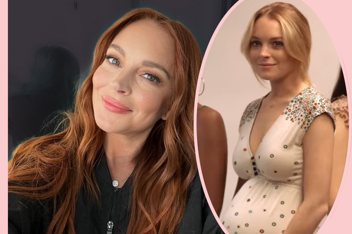 #Lindsay Lohan Is PREGNANT! See Her Cute Announcement!