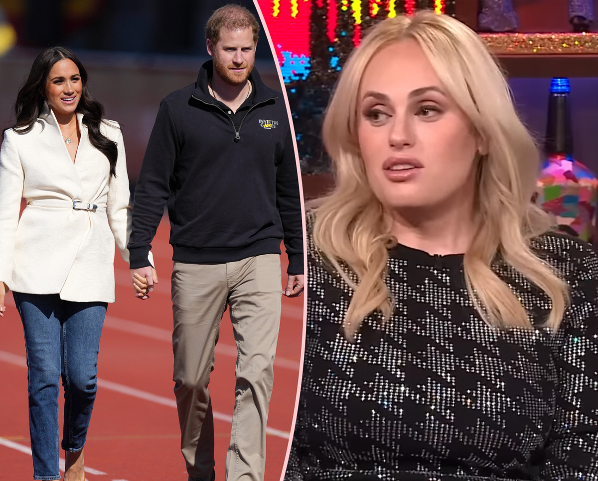 #Rebel Wilson Claims Meghan Markle Wasn’t As ‘Naturally Warm’ As Prince Harry When She Met Them!