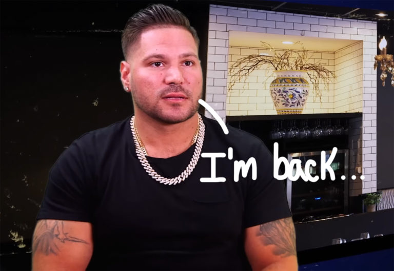 Ronnie OrtizMagro Makes Surprise Appearance On Jersey Shore To Reveal