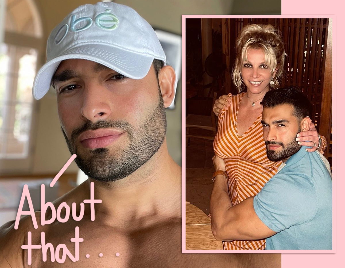 Sam Asghari Addresses Britney Spears Split Rumors After They BOTH Ditch Rings Perez Hilton