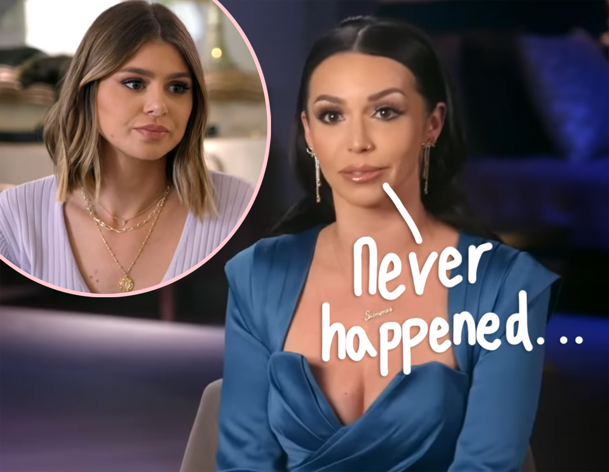 Scheana Shay DENIES Punching ‘Liar And Cheat’ Raquel Leviss – So Where DID The Black Eye Come From??? – Perez Hilton