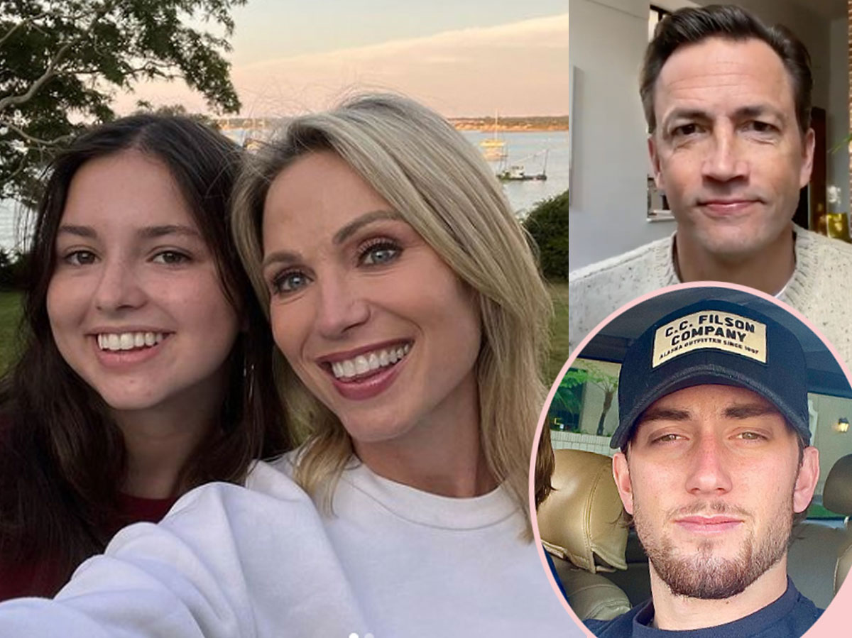 amy robach daughter spends time with step dad son nate tj holmes affair