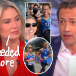 Amy Robach & TJ Holmes' Romance All Started Because Andrew Shue 'Wasn’t Supporting Her' Running Goals Enough?!