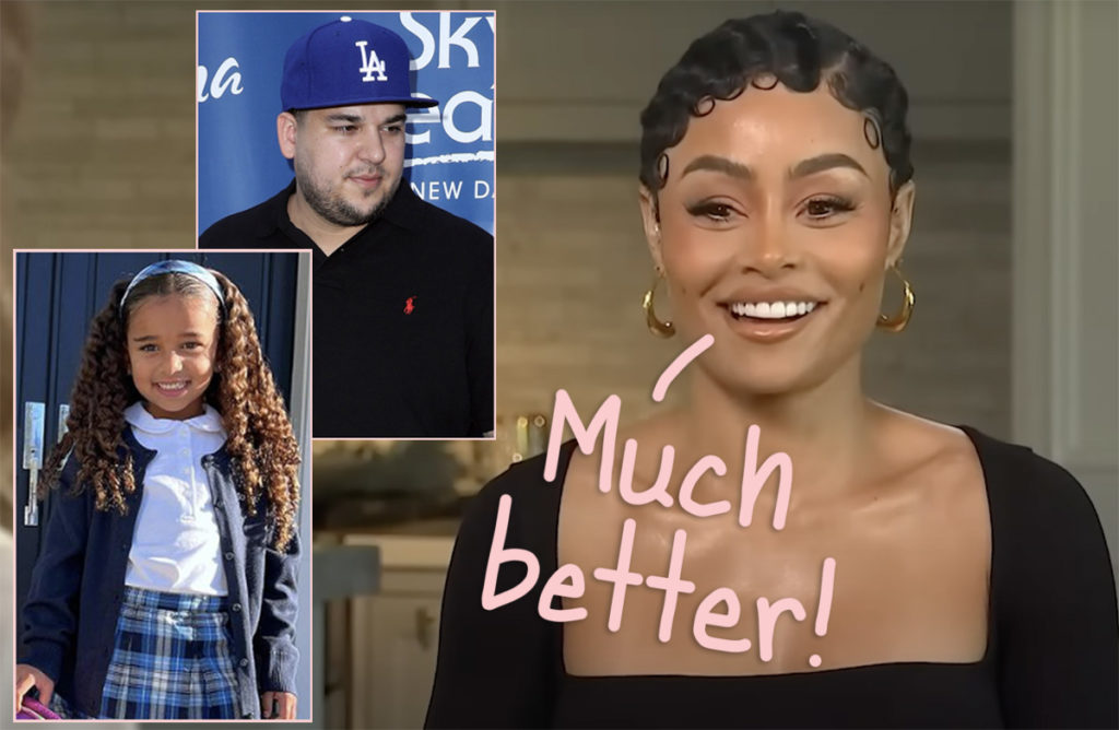 Blac Chyna Talks Co-Parenting With Rob Kardashian