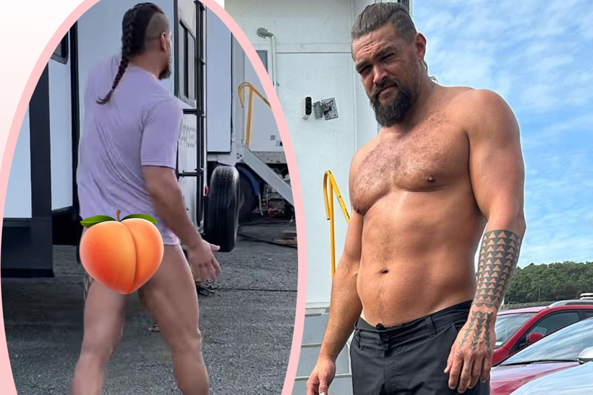 #Jason Momoa Bares His Booty While Promoting Clothing Line — And Fans Can’t Stop Drooling!