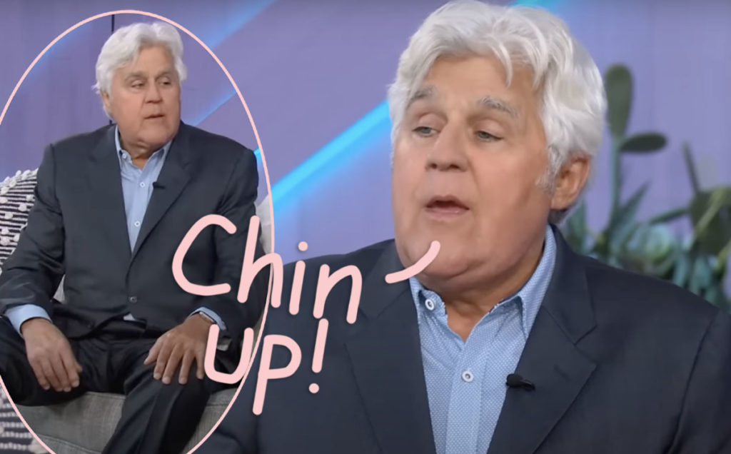 Jay Leno Shows Off 'Brand New Face' Amid Recovery Months After Horrific  Garage Gasoline Fire! - Perez Hilton