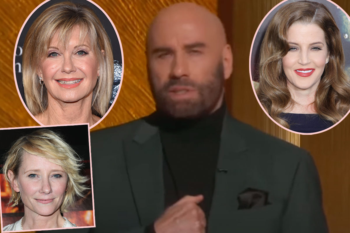 #John Travolta Delivers Emotional Oscars Speech Honoring Olivia Newton-John — While Anne Heche, Lisa Marie Presley, & More Left Out Of ‘In Memoriam’