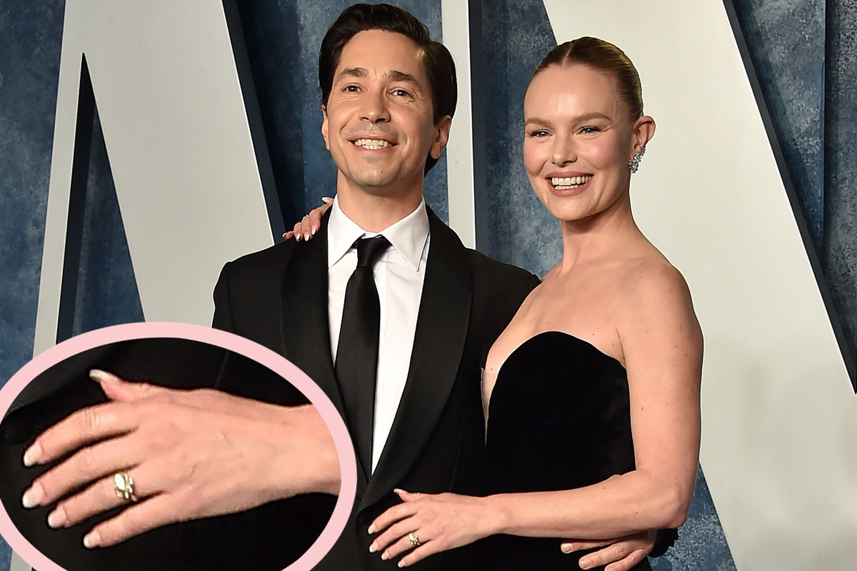 Kate Bosworth And Justin Long Spark Engagement Rumors At Vf Oscars Party