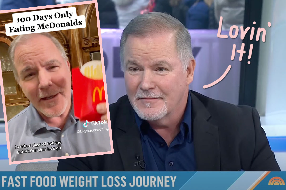#TikToker Vows To Only Eat McDonald’s For 100 Days To Shed Weight — And Says It’s ‘Absolutely Working’